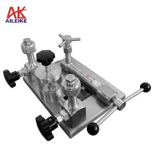 AILEIKE ALK-T100 Hydraulic Calibration Platform Table Manual Hydraulic Oil Pressure Gauge Stainless Steel Measuring Instrument AILEIKE ALK-T100 Hydraulic Calibration Platform Table Manual Hydraulic Oil Pressure Gauge Stainless Steel Measuring Instrument