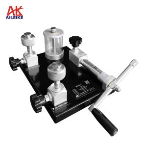 AILEIKE ALKT9801 Desktop Hydraulic Calibrator Pressure Gauge Verification Device Source Test Pump Instrument Pressure Measuring AILEIKE ALKT9801 Desktop Hydraulic Calibrator Pressure Gauge Verification Device Source Test Pump Instrument Pressure Measuring