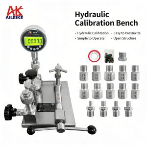 AILEIKE Hydraulic Calibration Bench ALK-T100+ALKC400HA1+ALKJ01 All-Stainless Steel Marine Calibration AILEIKE Hydraulic Calibration Bench ALK-T100+ALKC400HA1+ALKJ01 All-Stainless Steel Marine Calibration